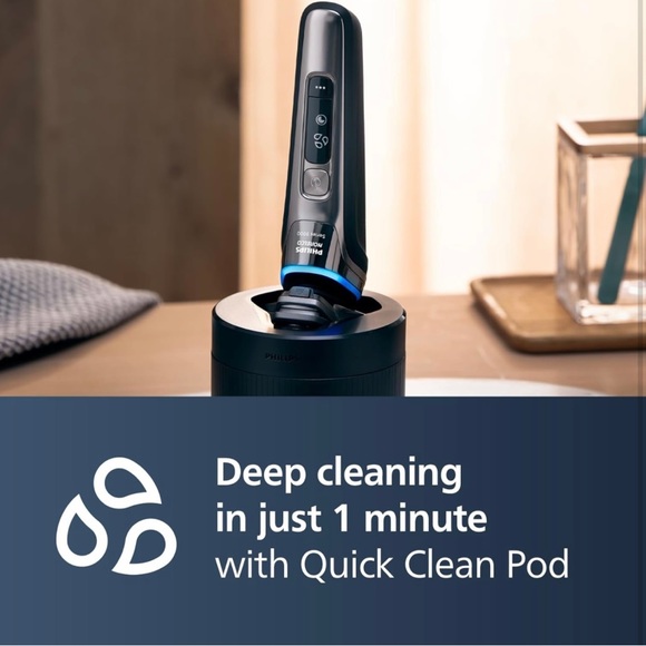 Philips Norelco 9500 Rechargeable Wet & Dry Electric Shaver with Quick Clean - Picture 6 of 8